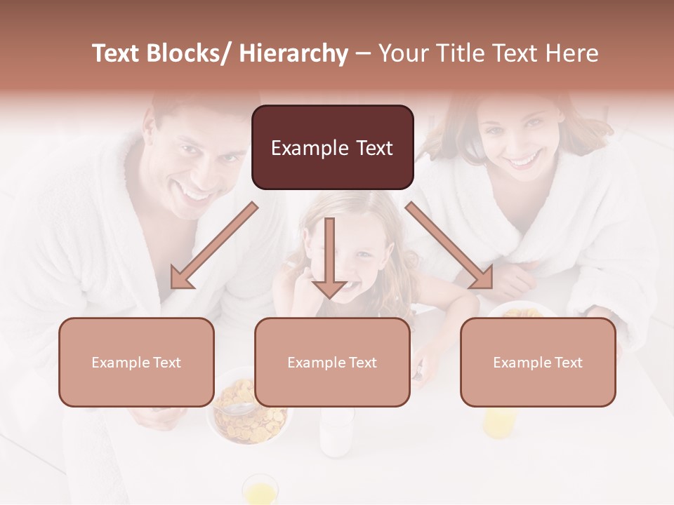 S Cornflake Bathrobe PowerPoint Template