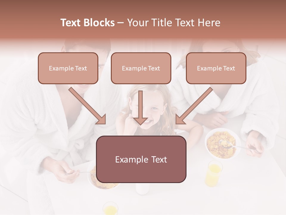 S Cornflake Bathrobe PowerPoint Template