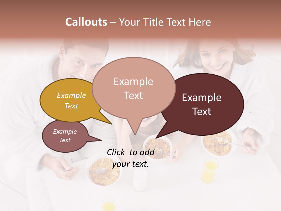 S Cornflake Bathrobe PowerPoint Template