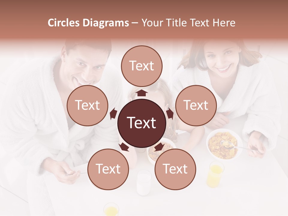 S Cornflake Bathrobe PowerPoint Template