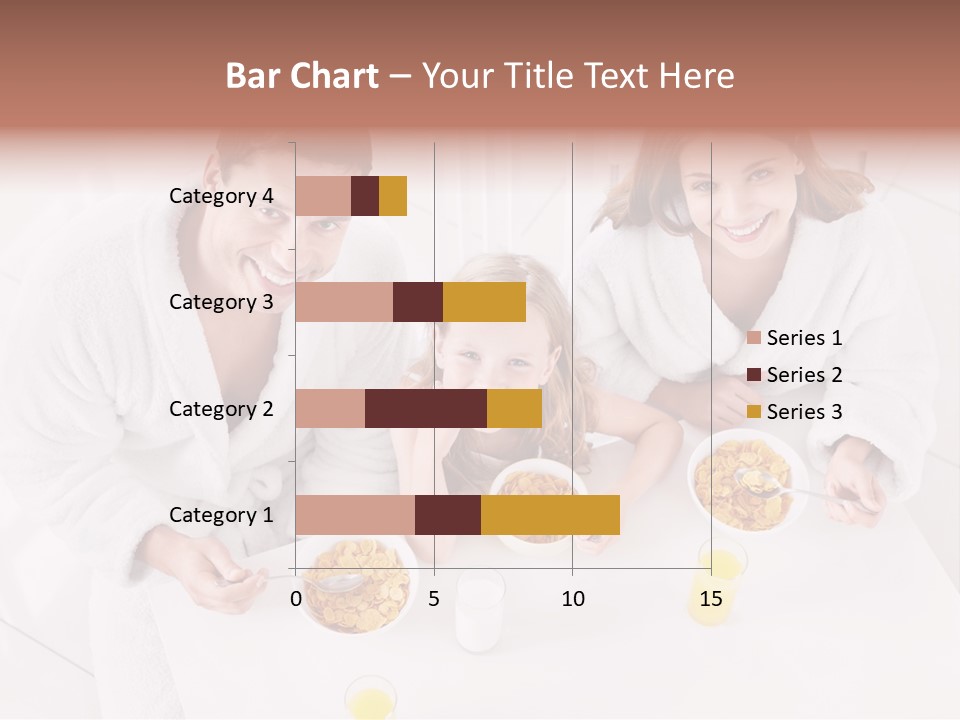 S Cornflake Bathrobe PowerPoint Template