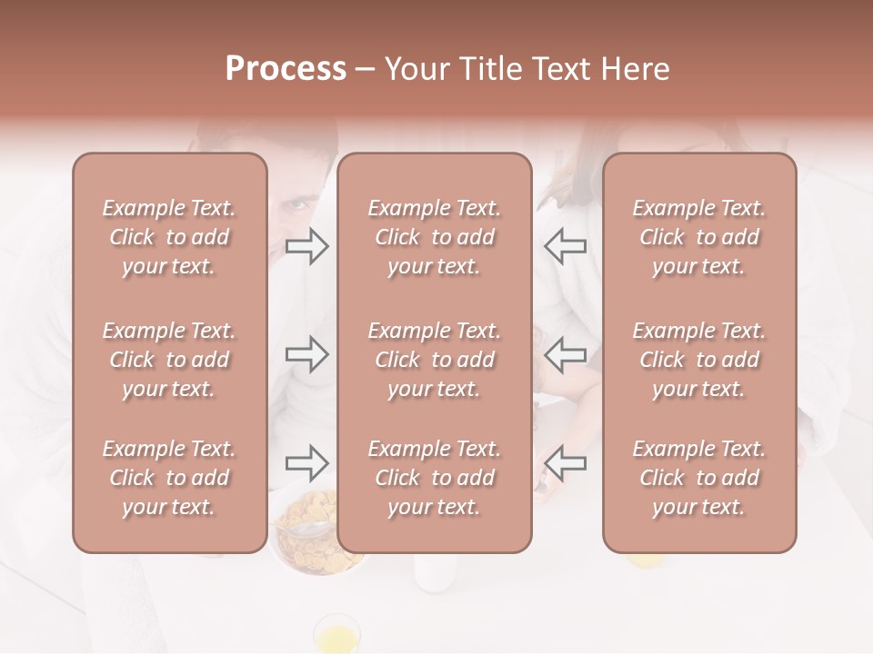 S Cornflake Bathrobe PowerPoint Template