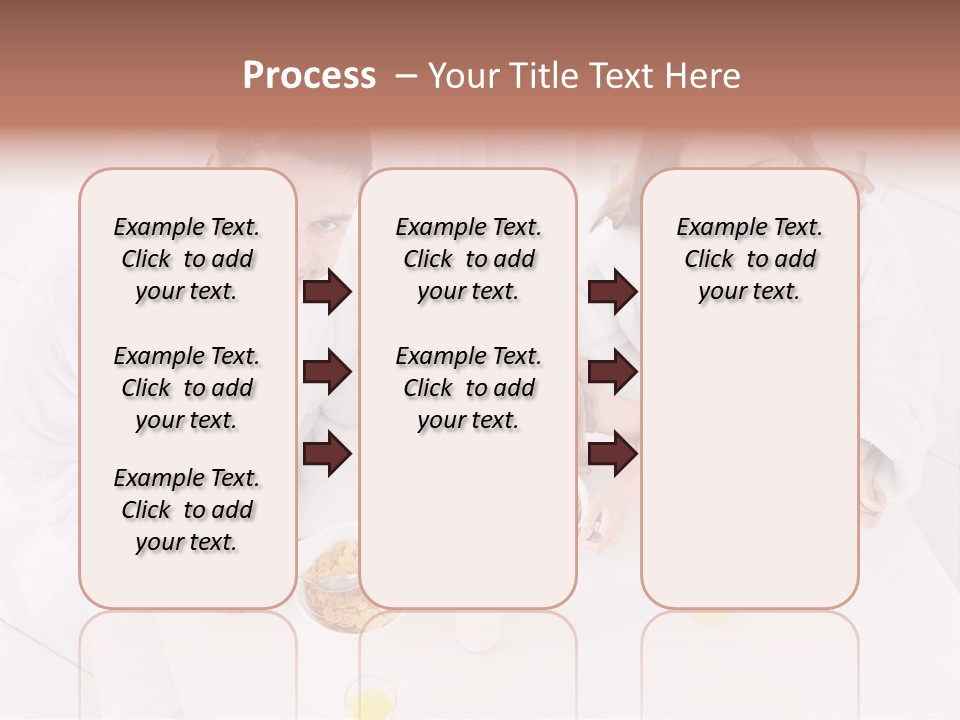 S Cornflake Bathrobe PowerPoint Template