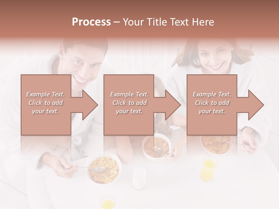 S Cornflake Bathrobe PowerPoint Template