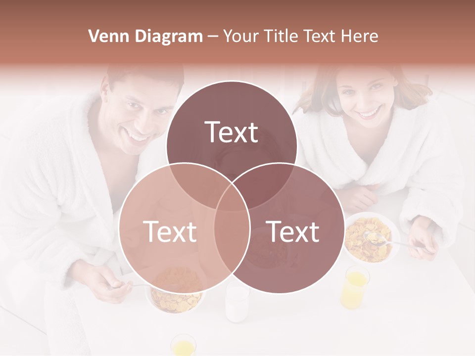 S Cornflake Bathrobe PowerPoint Template