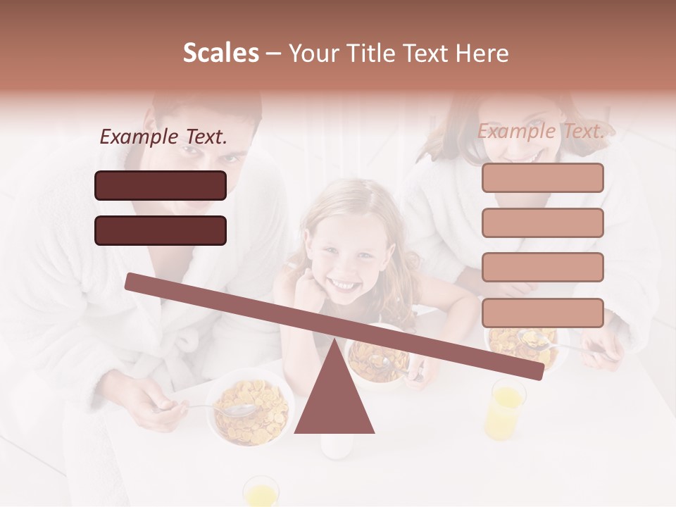 S Cornflake Bathrobe PowerPoint Template