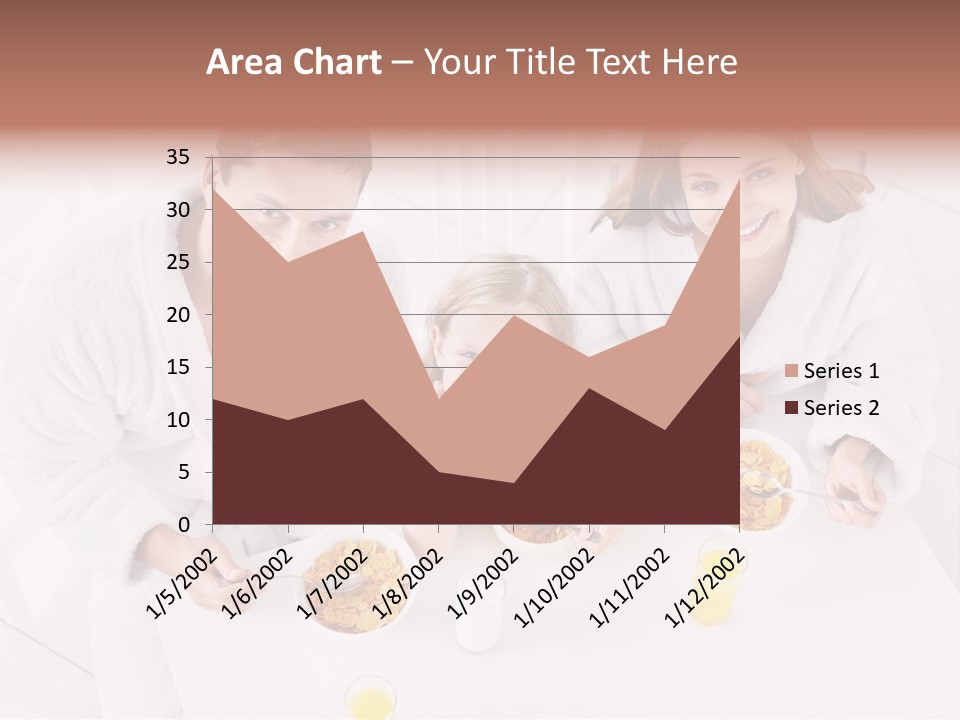 S Cornflake Bathrobe PowerPoint Template