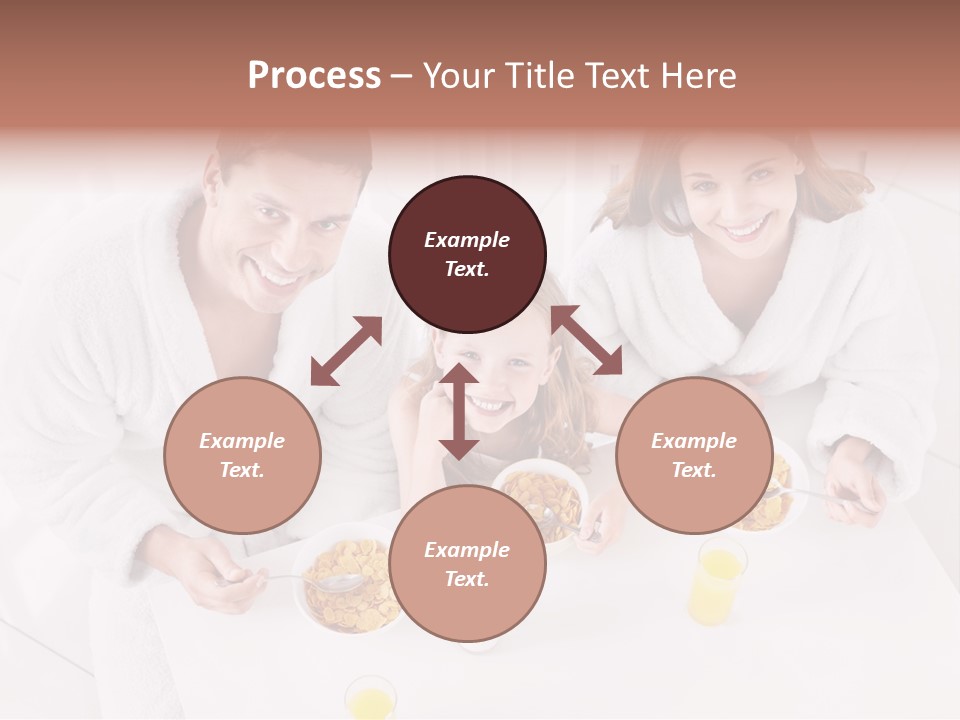 S Cornflake Bathrobe PowerPoint Template