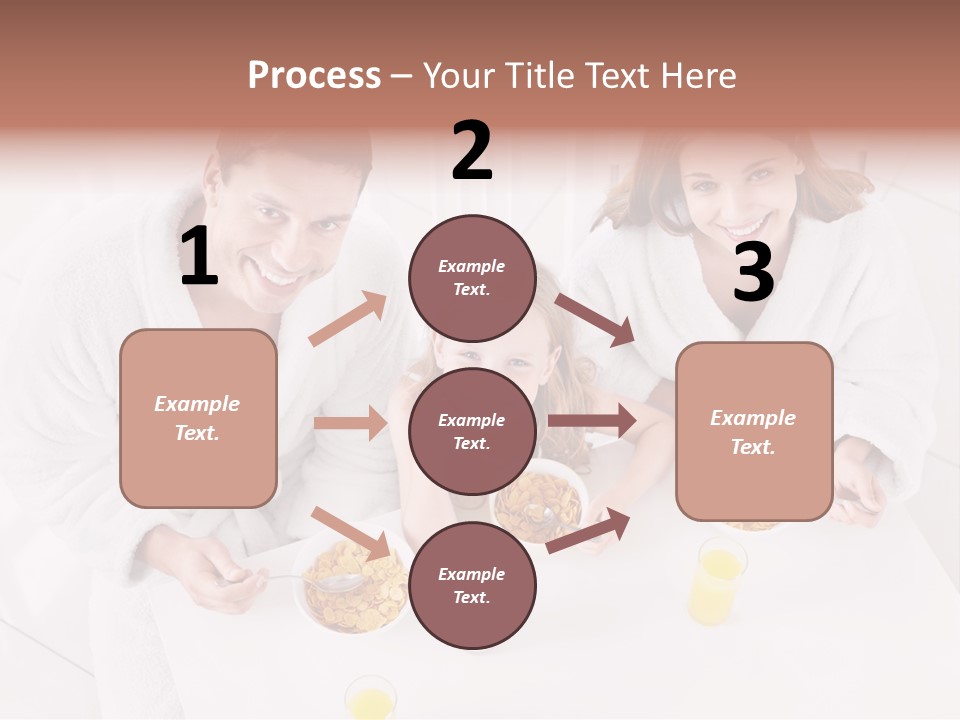 S Cornflake Bathrobe PowerPoint Template