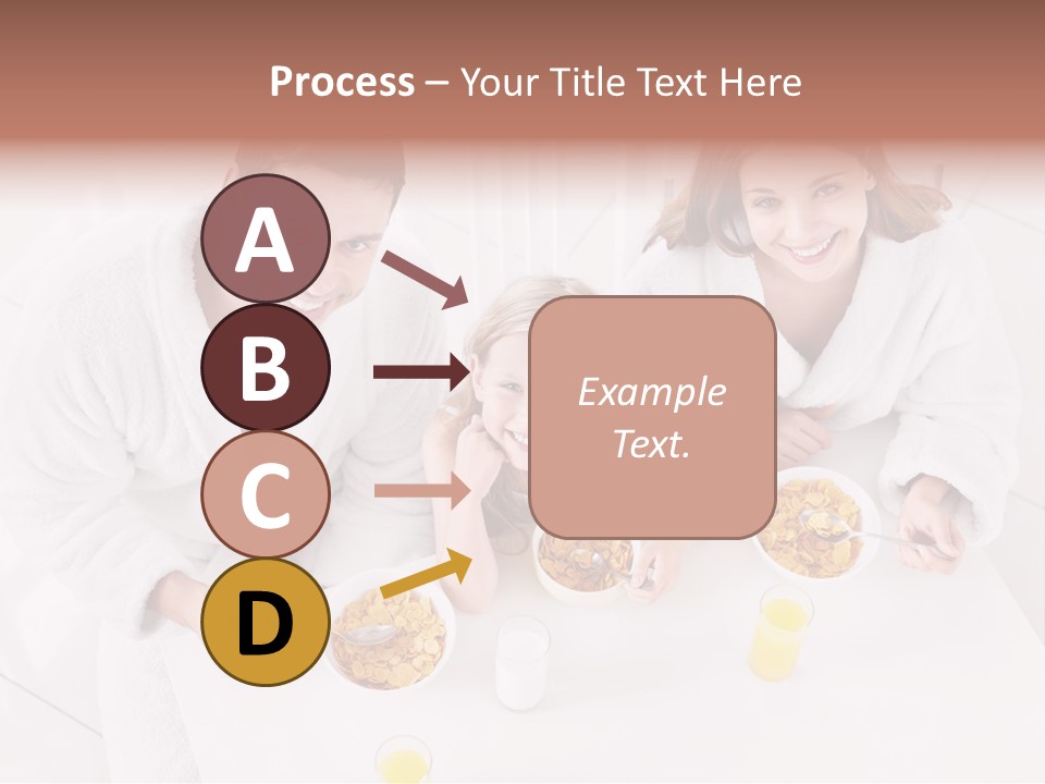 S Cornflake Bathrobe PowerPoint Template