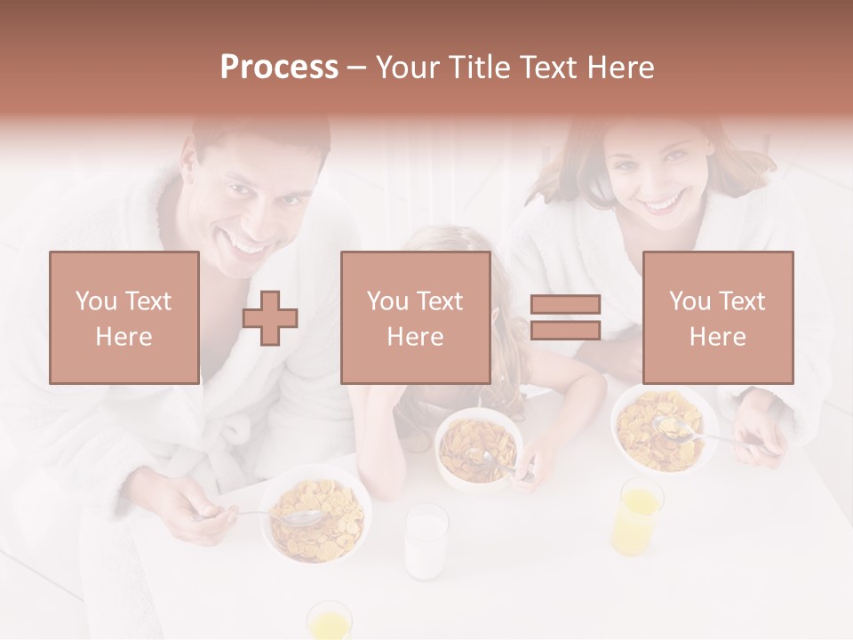 S Cornflake Bathrobe PowerPoint Template