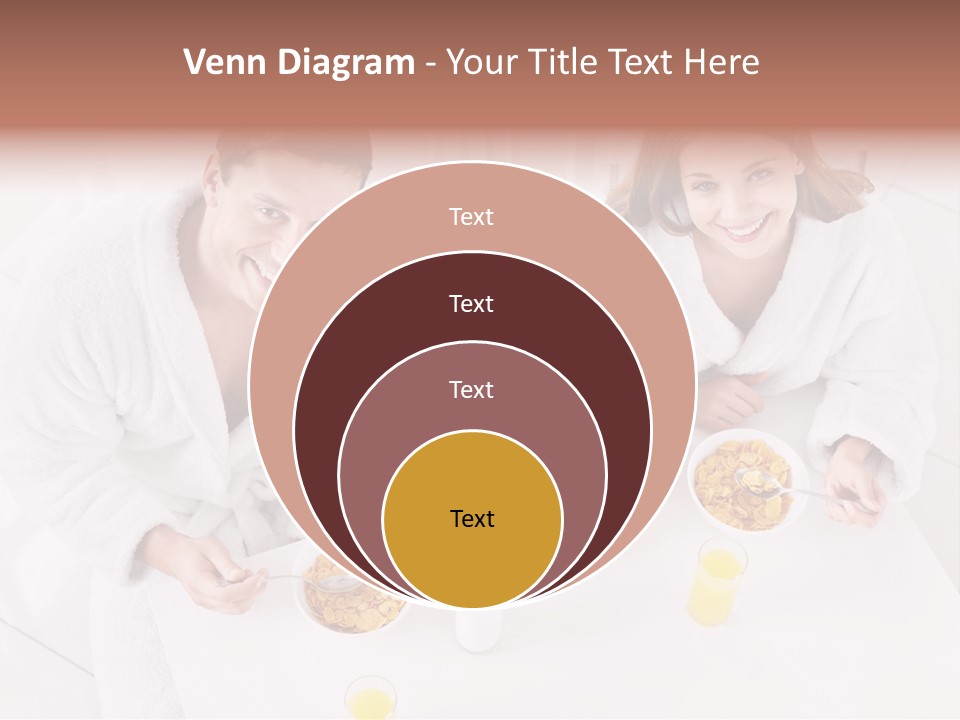 S Cornflake Bathrobe PowerPoint Template