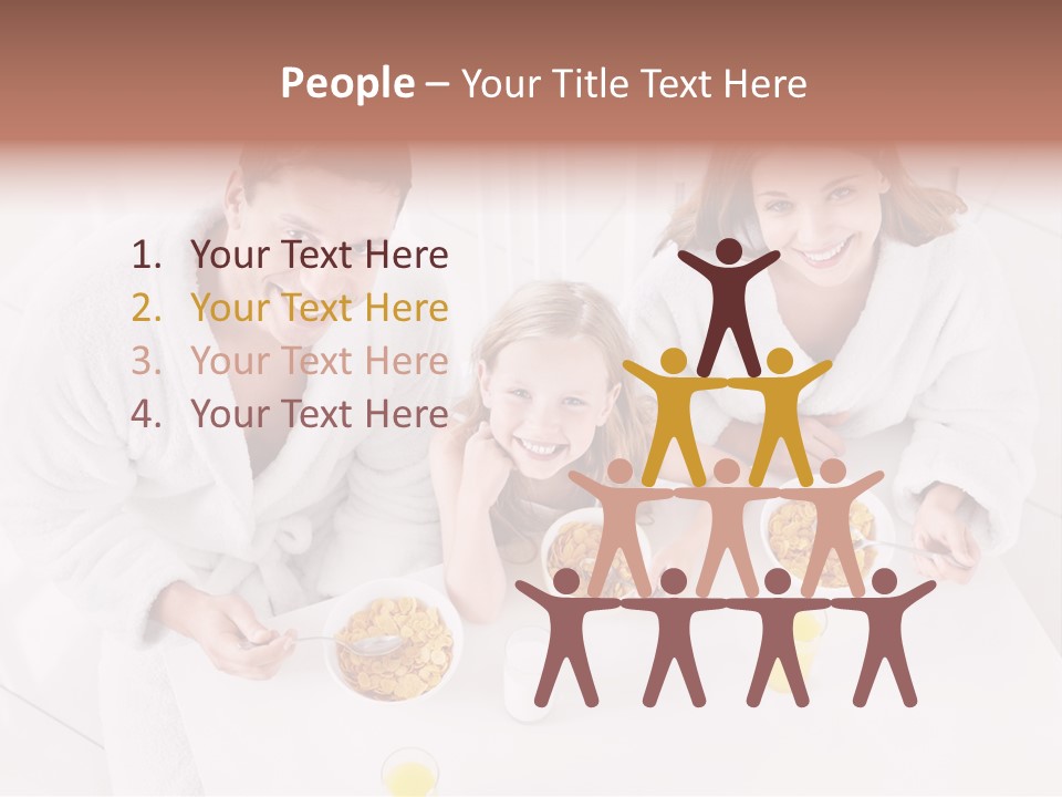 S Cornflake Bathrobe PowerPoint Template