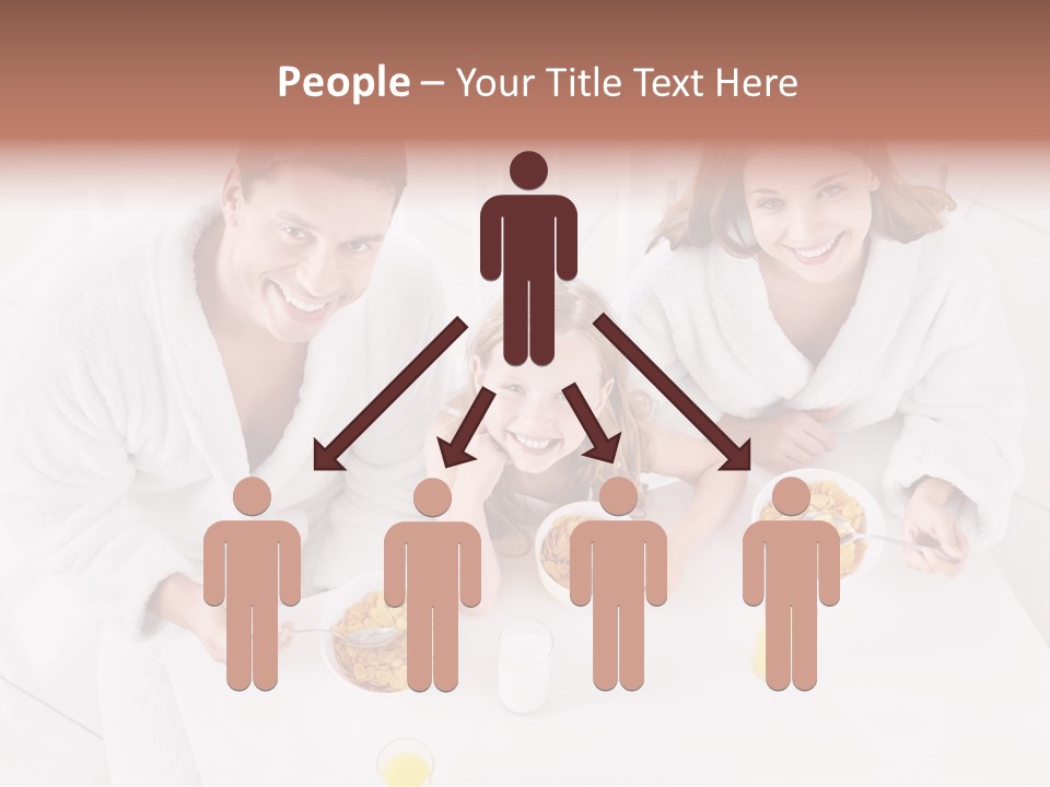 S Cornflake Bathrobe PowerPoint Template