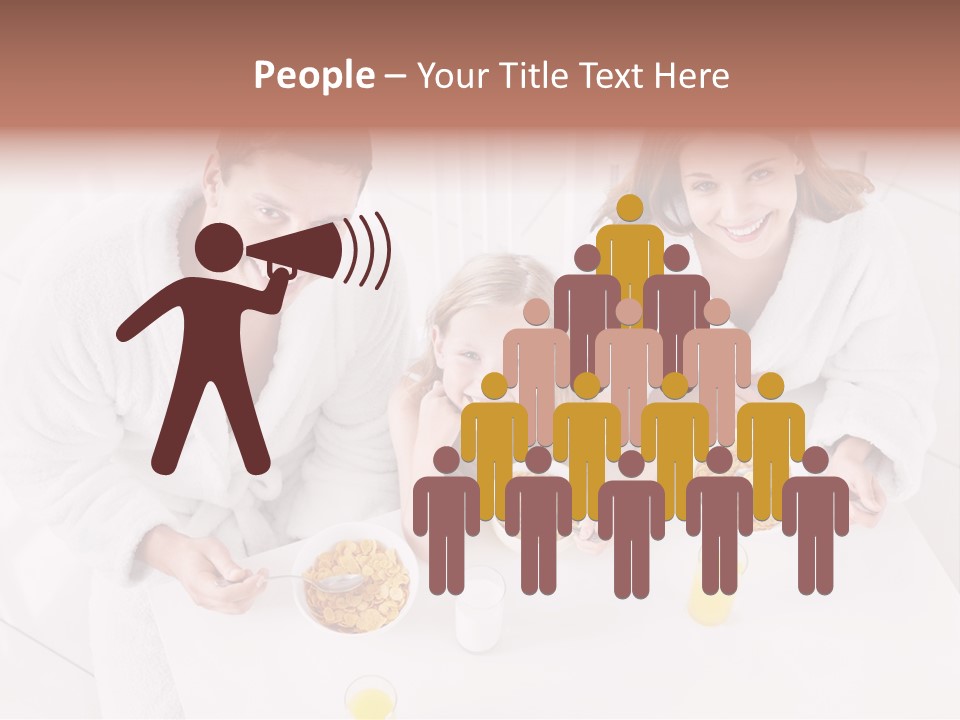 S Cornflake Bathrobe PowerPoint Template