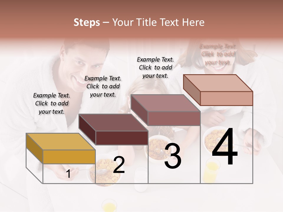 S Cornflake Bathrobe PowerPoint Template