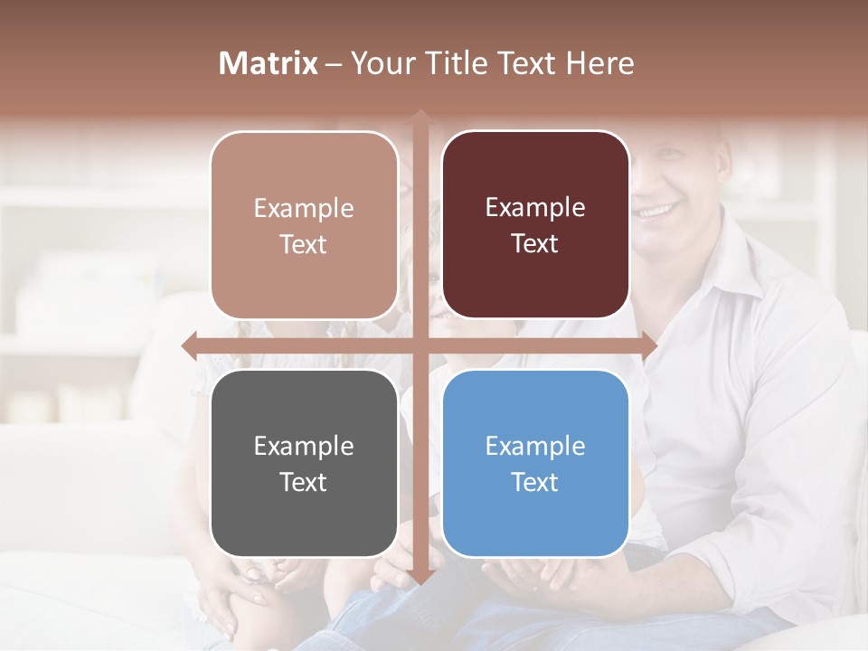 Man Home Grandfather PowerPoint Template