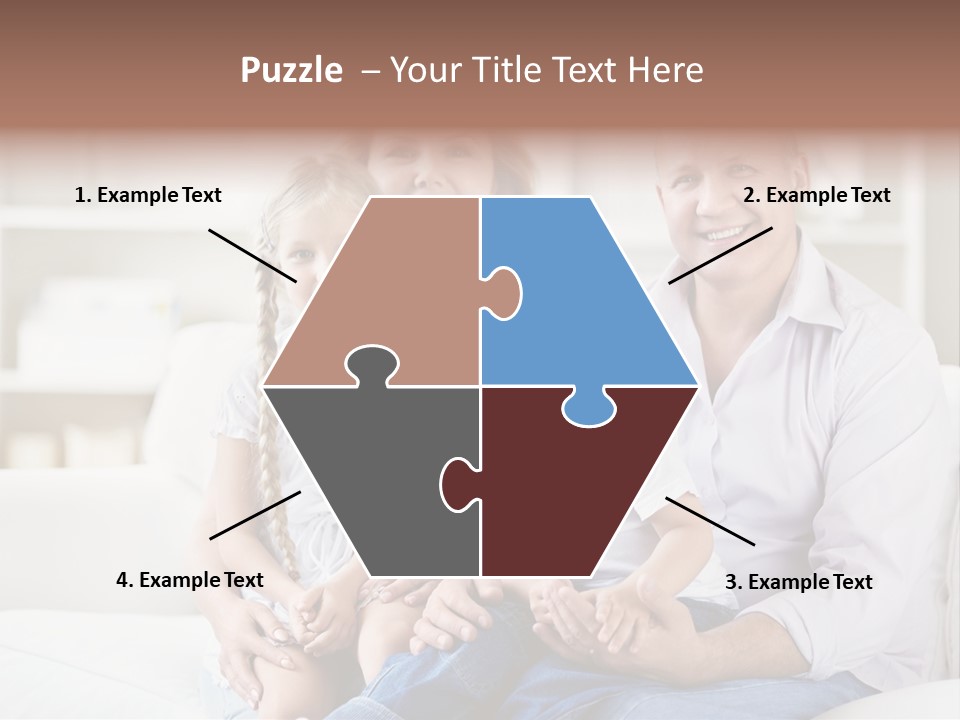 Man Home Grandfather PowerPoint Template