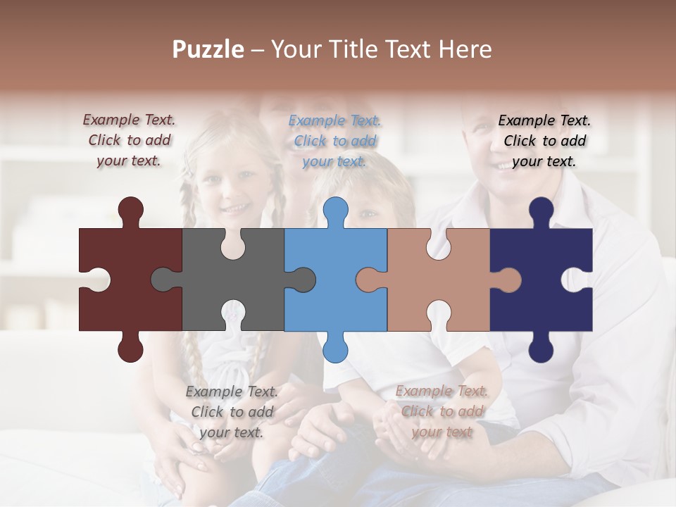 Man Home Grandfather PowerPoint Template