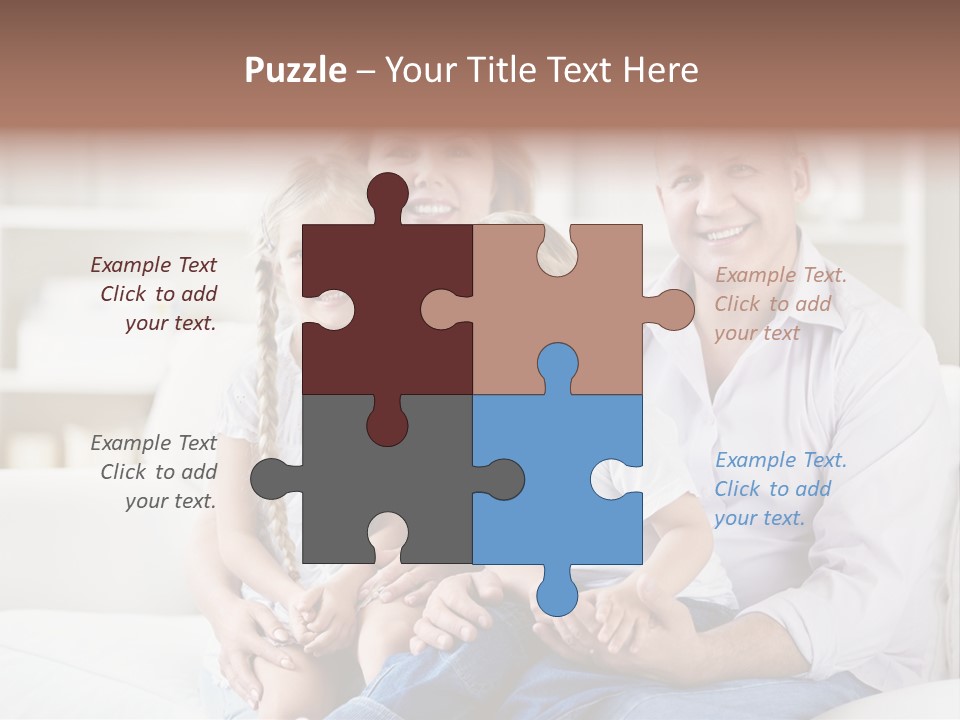 Man Home Grandfather PowerPoint Template