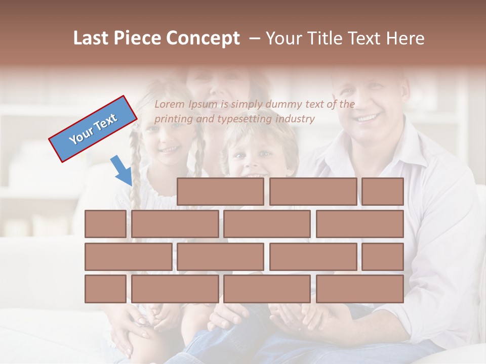 Man Home Grandfather PowerPoint Template