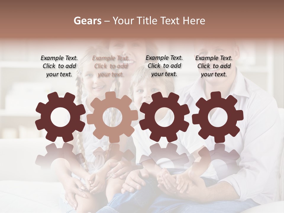 Man Home Grandfather PowerPoint Template