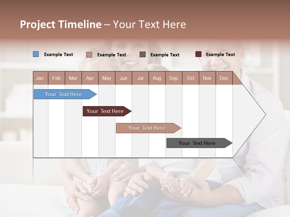 Man Home Grandfather PowerPoint Template
