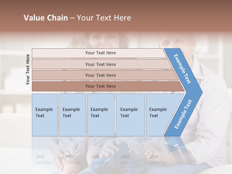 Man Home Grandfather PowerPoint Template