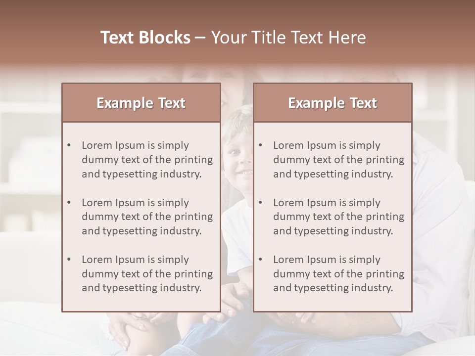 Man Home Grandfather PowerPoint Template