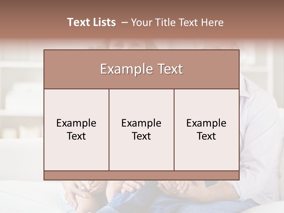 Man Home Grandfather PowerPoint Template