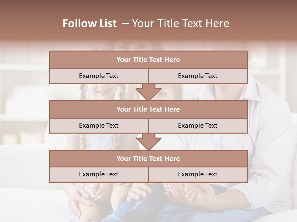 Man Home Grandfather PowerPoint Template