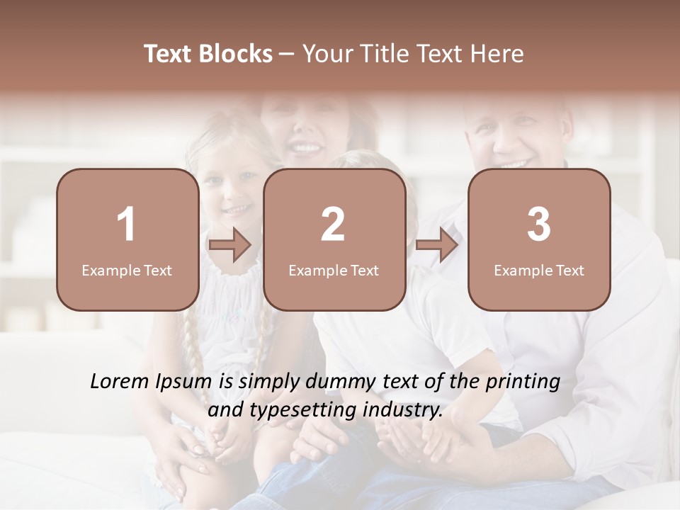 Man Home Grandfather PowerPoint Template