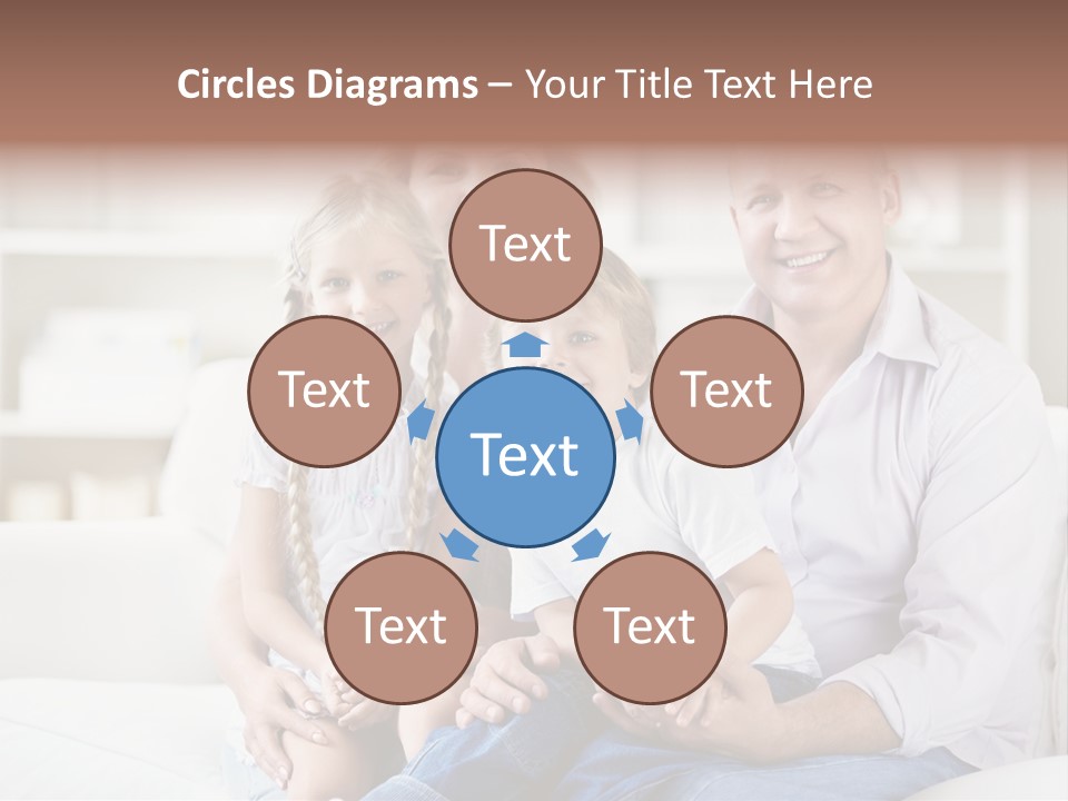 Man Home Grandfather PowerPoint Template