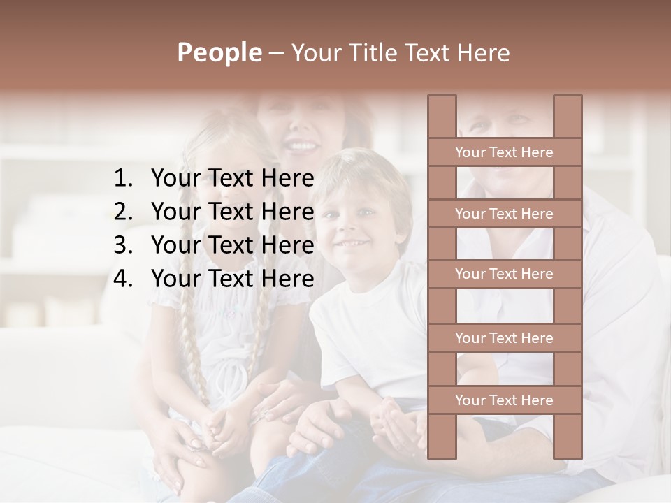 Man Home Grandfather PowerPoint Template