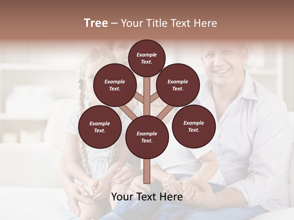Man Home Grandfather PowerPoint Template