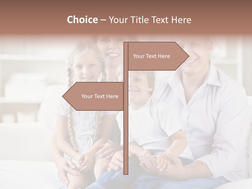 Man Home Grandfather PowerPoint Template