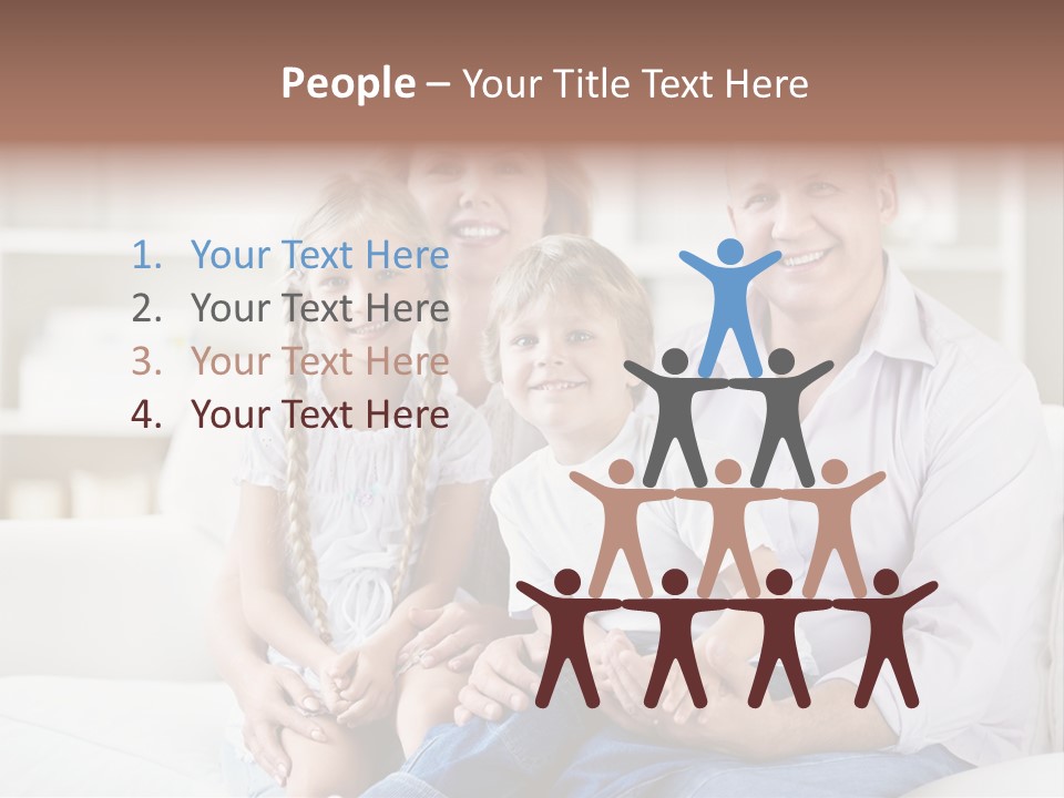 Man Home Grandfather PowerPoint Template
