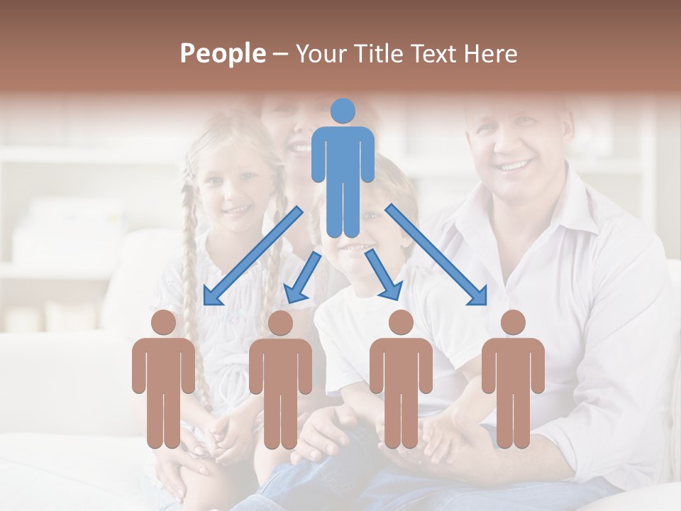 Man Home Grandfather PowerPoint Template