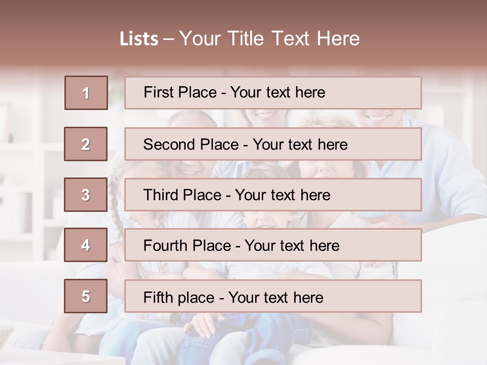 Embracing Girl Portrait PowerPoint Template