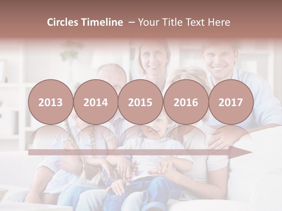 Embracing Girl Portrait PowerPoint Template