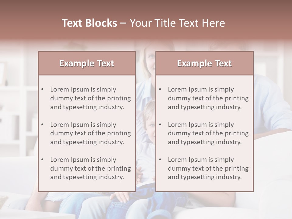 Embracing Girl Portrait PowerPoint Template