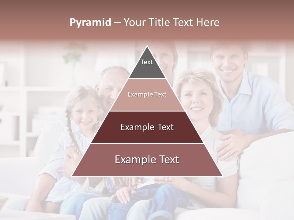 Embracing Girl Portrait PowerPoint Template