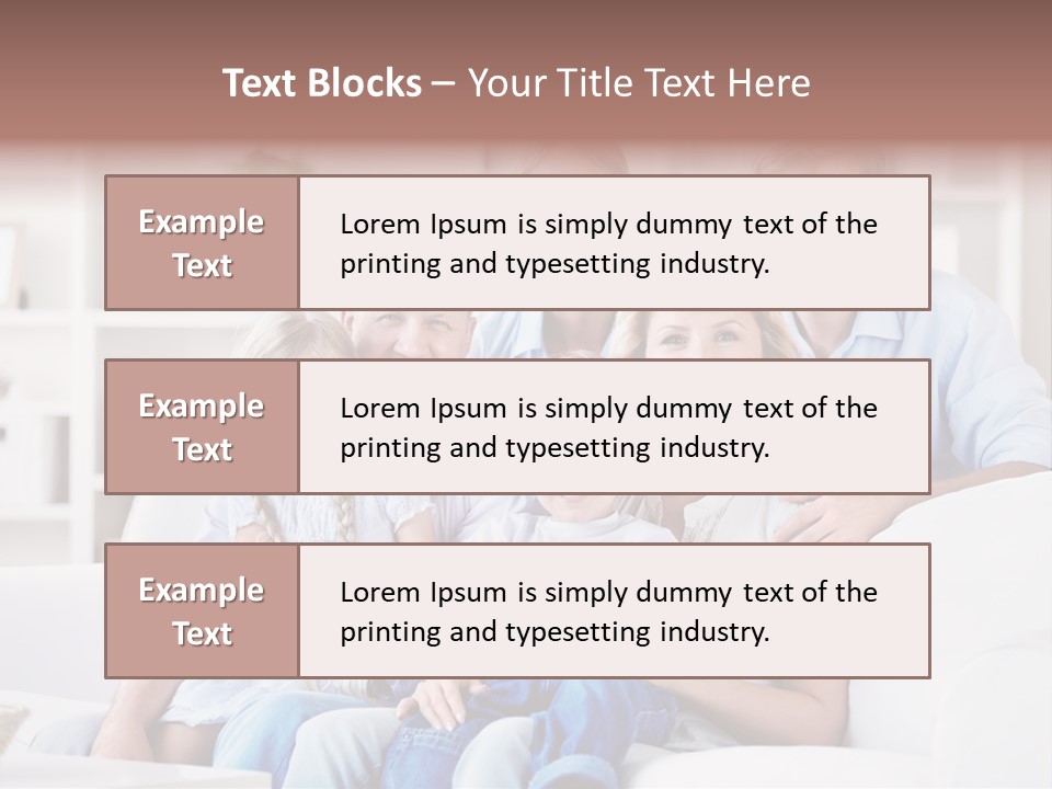 Embracing Girl Portrait PowerPoint Template