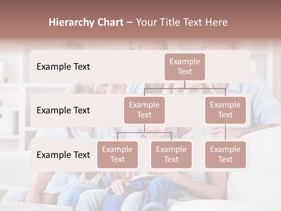 Embracing Girl Portrait PowerPoint Template