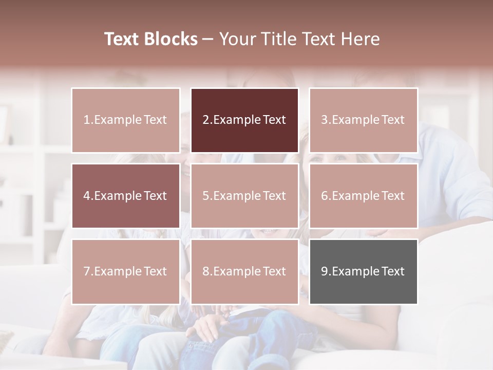 Embracing Girl Portrait PowerPoint Template