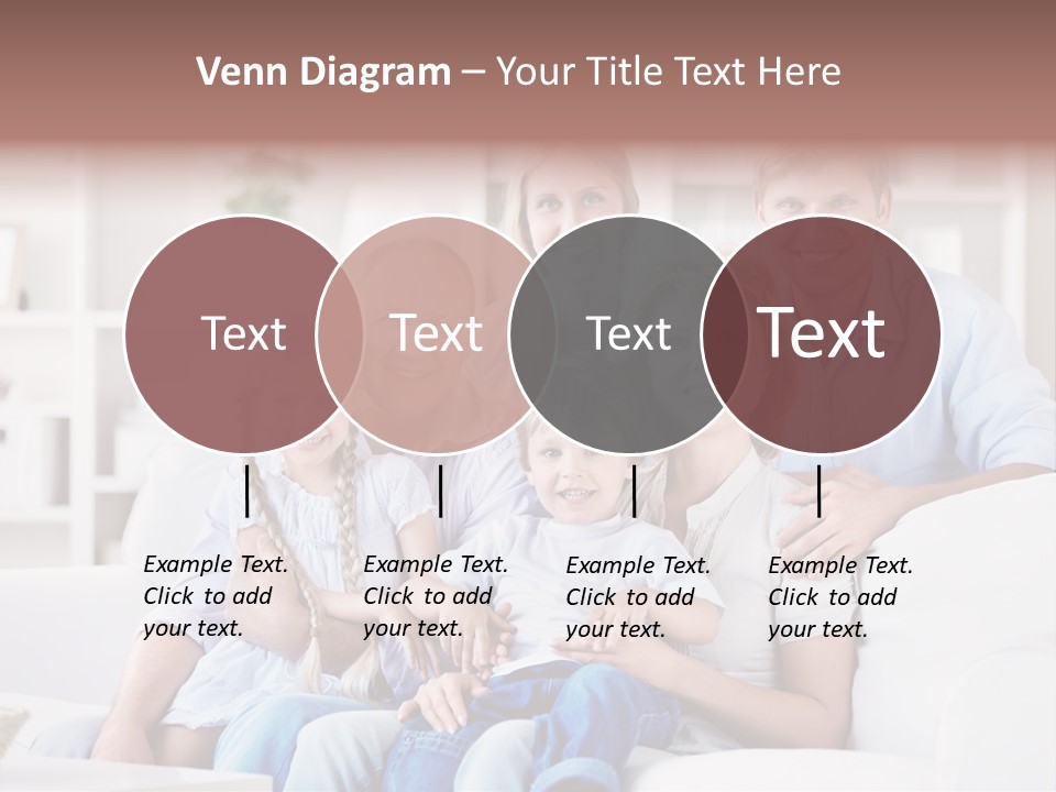 Embracing Girl Portrait PowerPoint Template