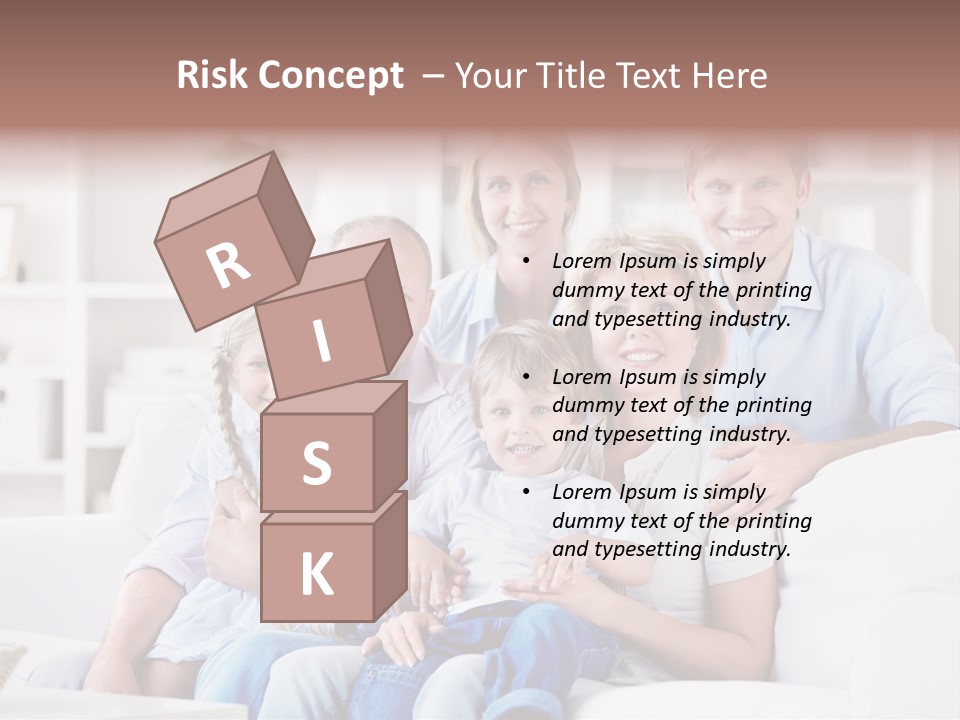 Embracing Girl Portrait PowerPoint Template