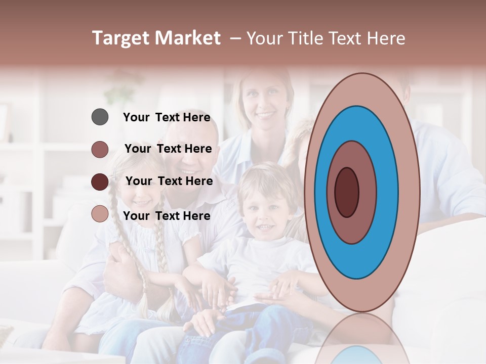 Embracing Girl Portrait PowerPoint Template