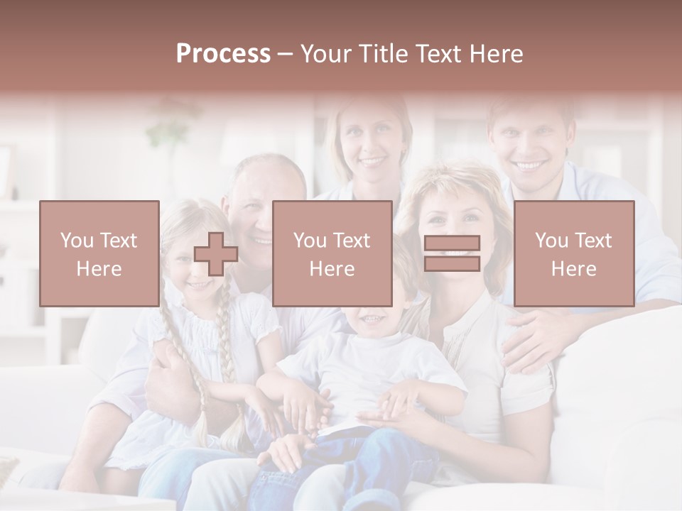 Embracing Girl Portrait PowerPoint Template