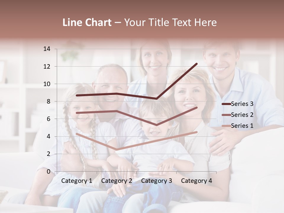 Embracing Girl Portrait PowerPoint Template